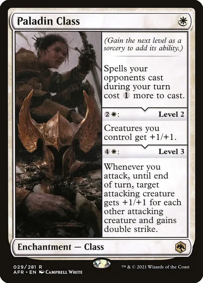 Card image of Paladin Class