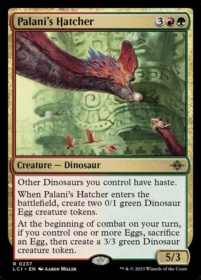 Card image of Palani's Hatcher