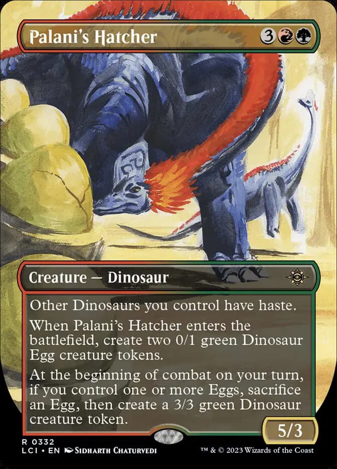 Card image of Palani's Hatcher