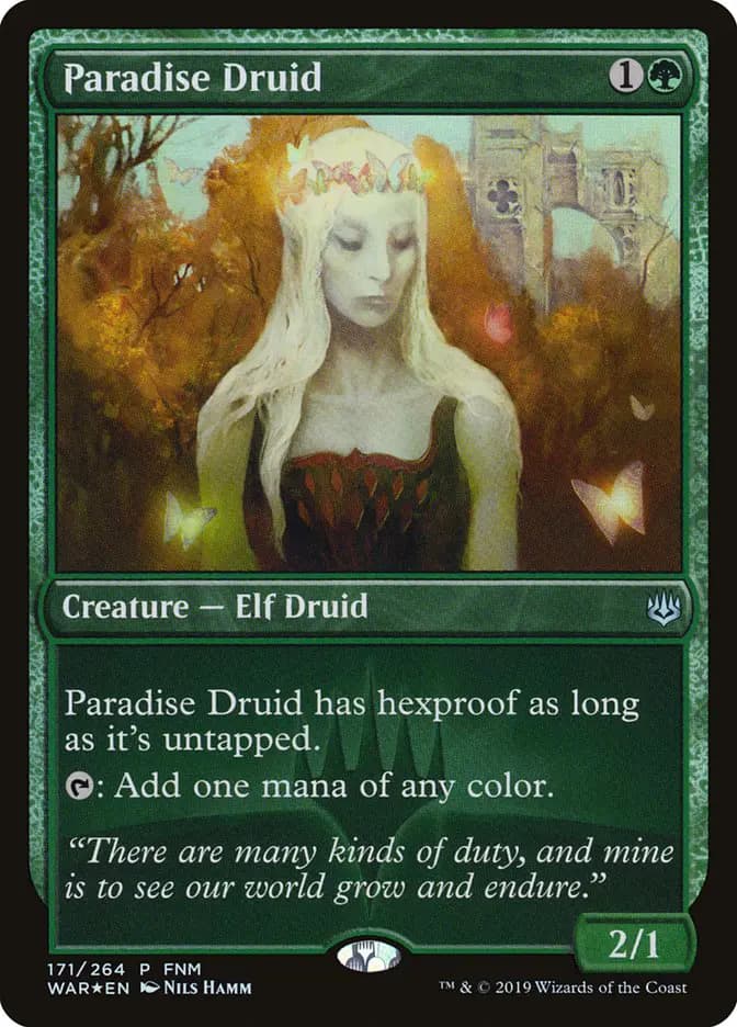 Card image of Paradise Druid