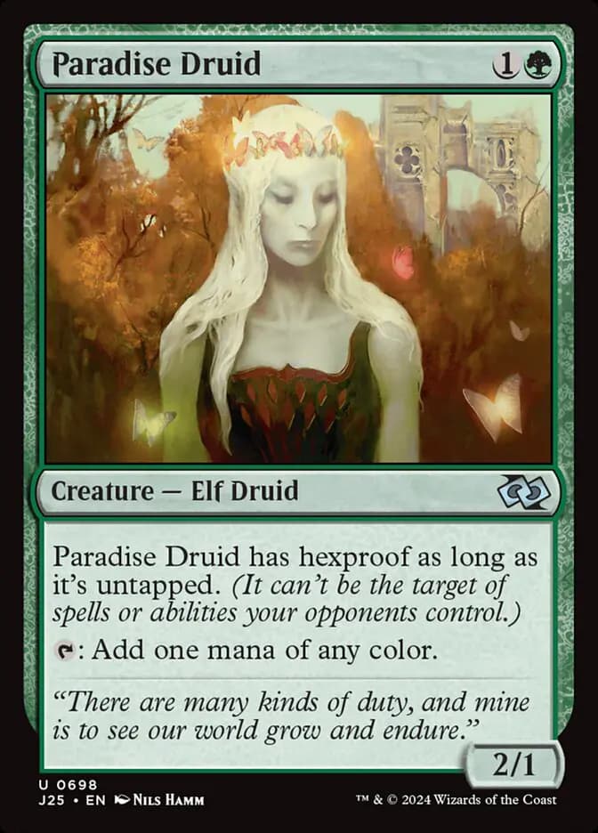 Card image of Paradise Druid