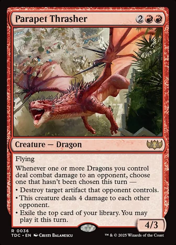 Card image of Parapet Thrasher