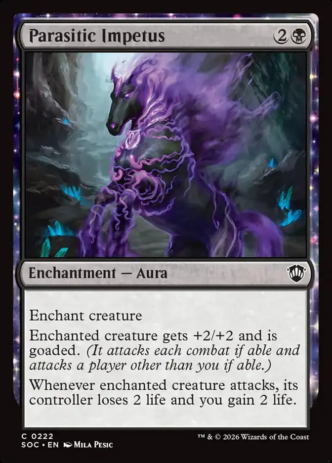Card image of Parasitic Impetus