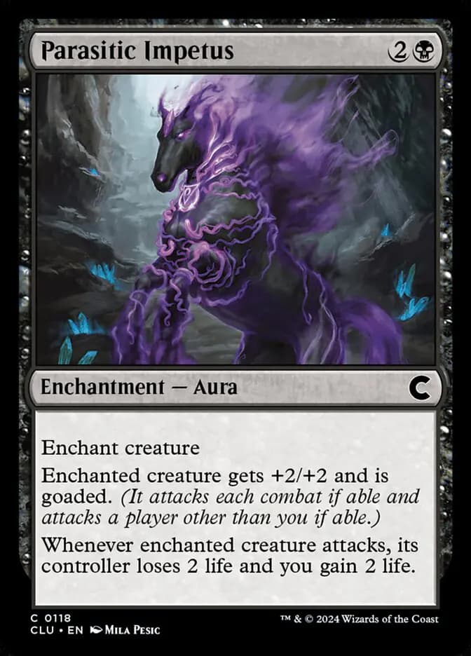 Card image of Parasitic Impetus