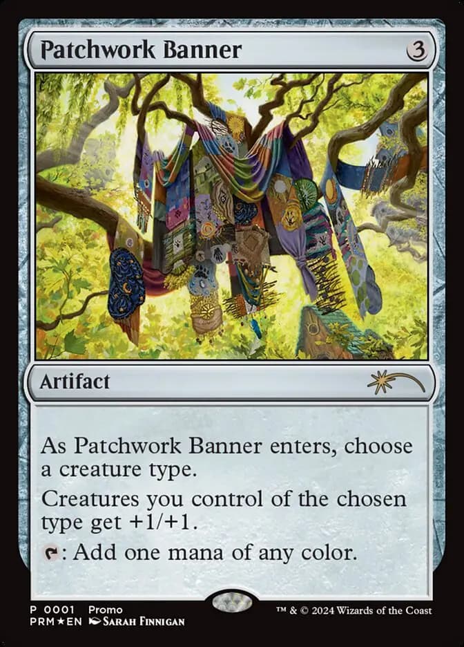 Card image of Patchwork Banner