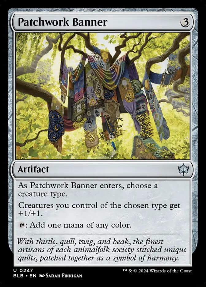 Card image of Patchwork Banner