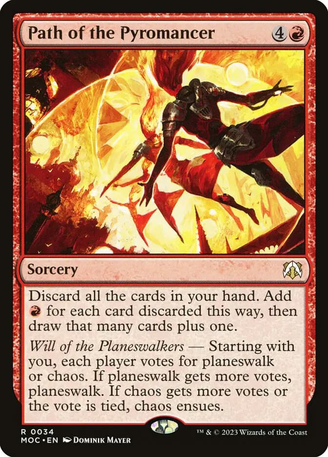 Card image of Path of the Pyromancer