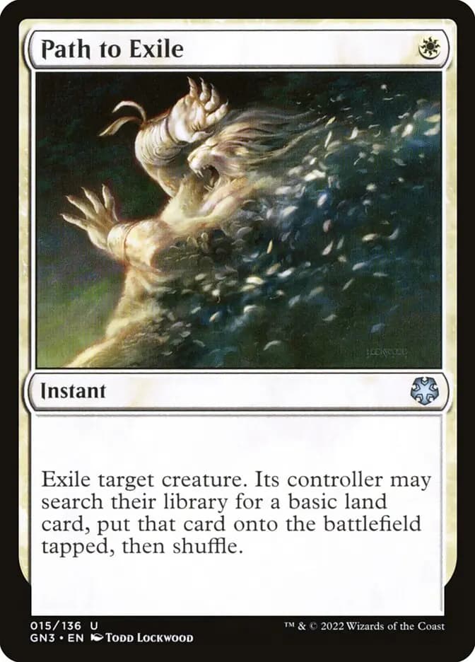 Card image of Path to Exile