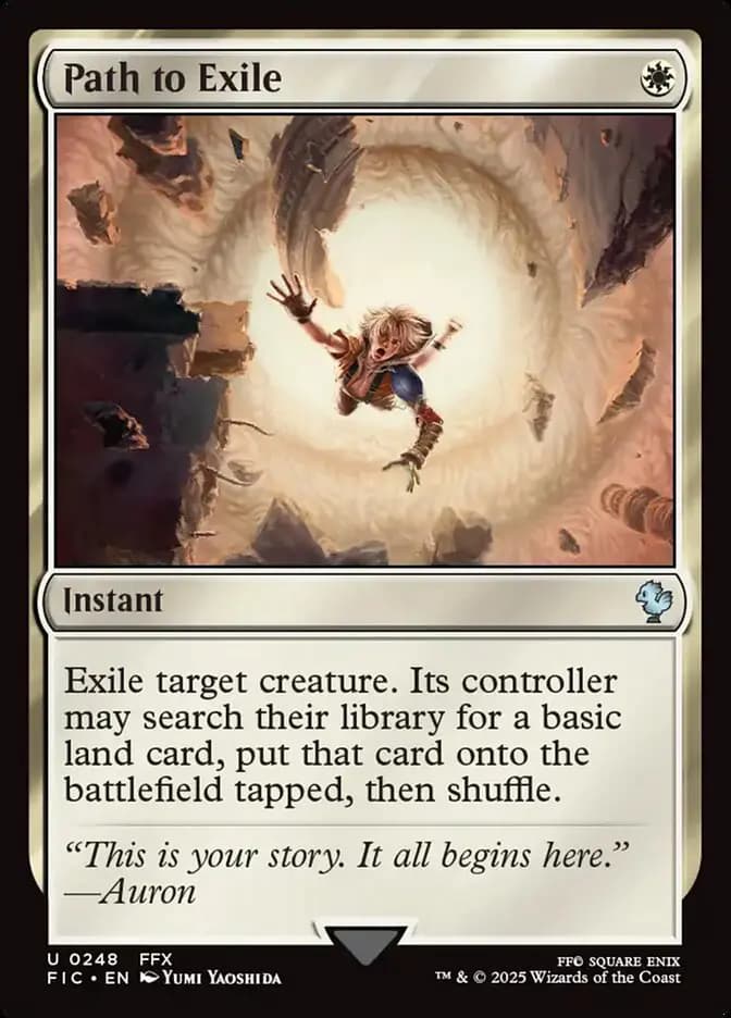 Card image of Path to Exile