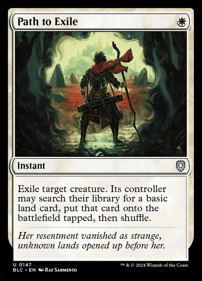 Card image of Path to Exile