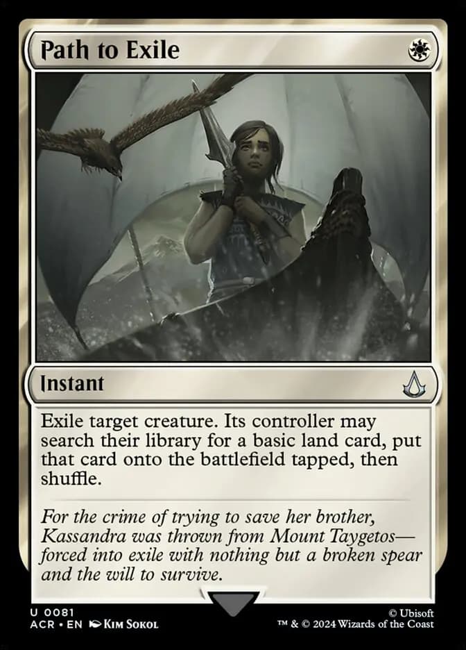 Card image of Path to Exile