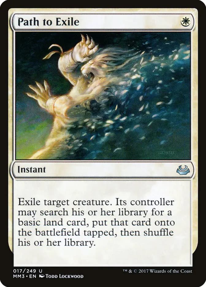 Card image of Path to Exile