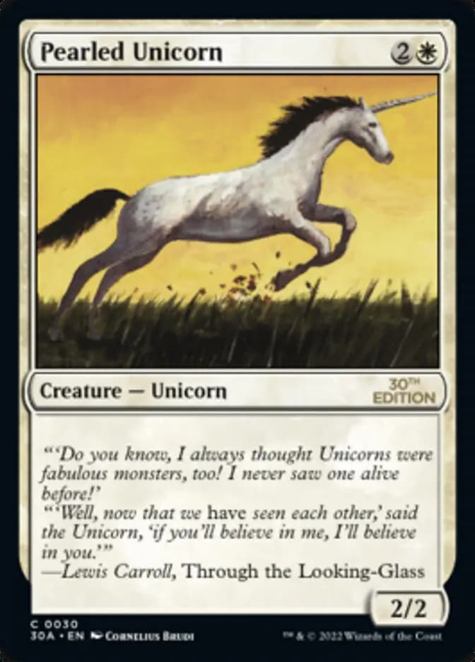 Card image of Pearled Unicorn