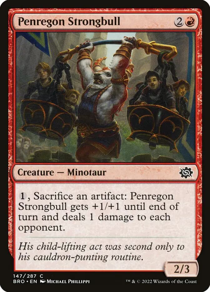 Card image of Penregon Strongbull