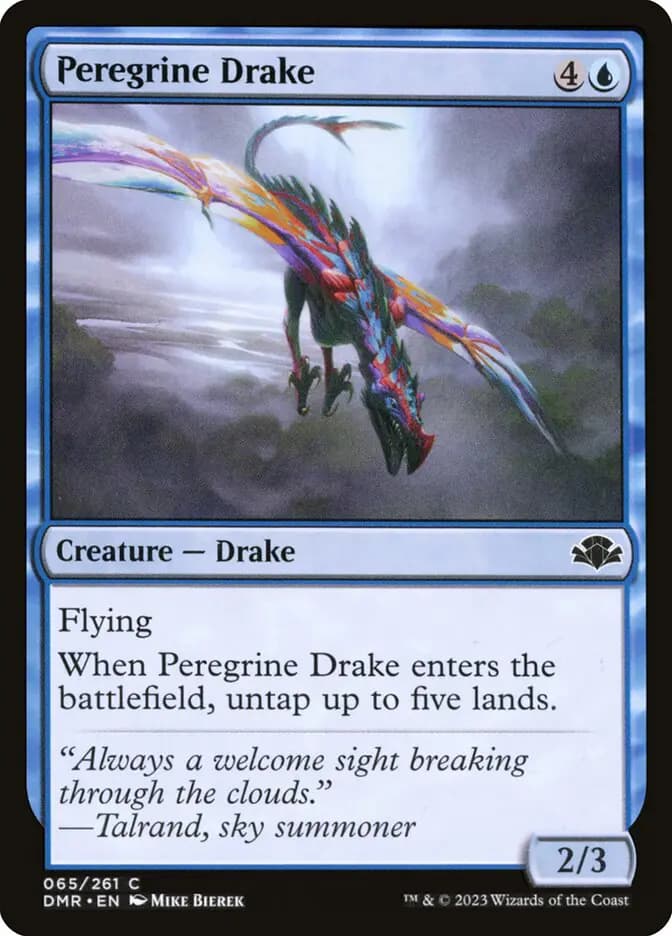 Card image of Peregrine Drake