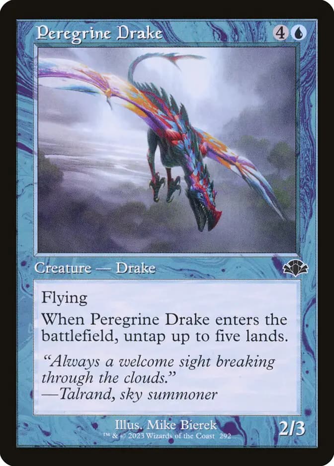 Card image of Peregrine Drake