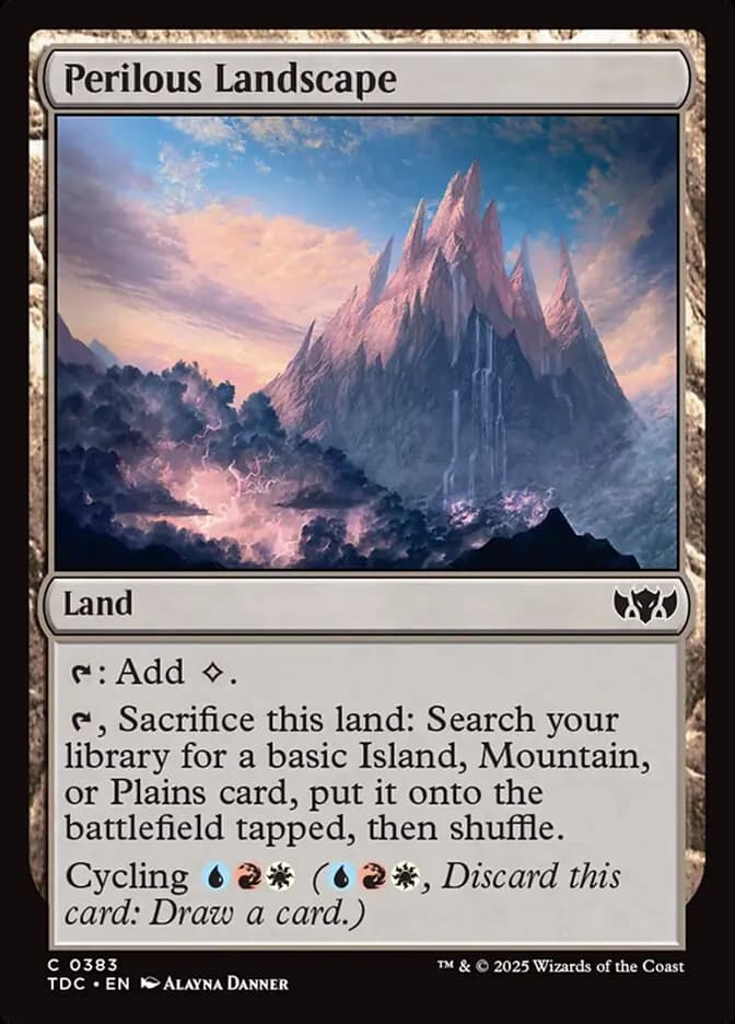 Card image of Perilous Landscape
