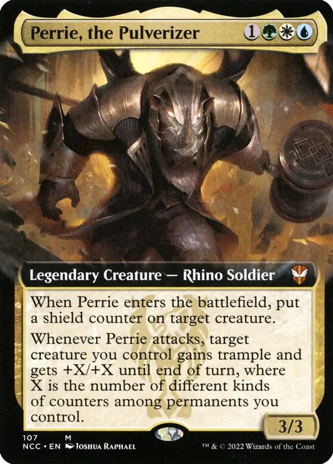 Card image of Perrie, the Pulverizer