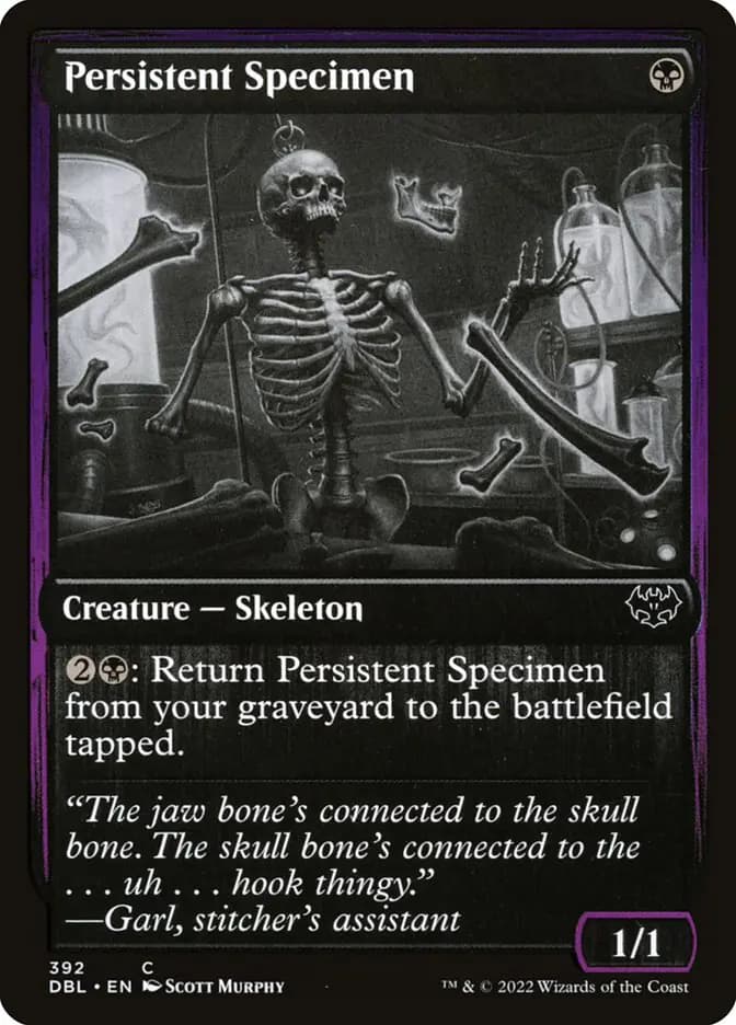 Card image of Persistent Specimen