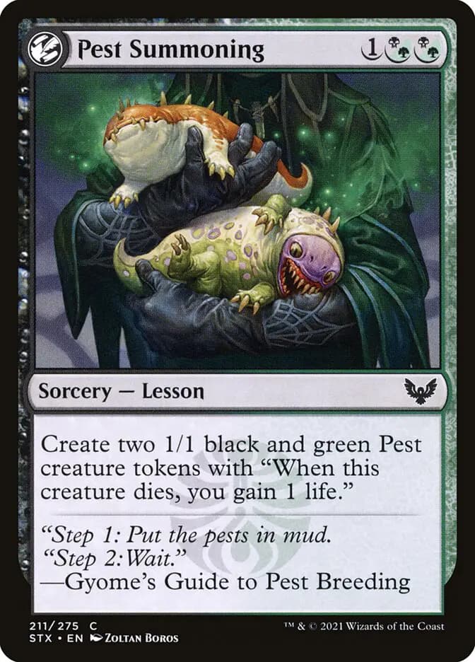 Card image of Pest Summoning