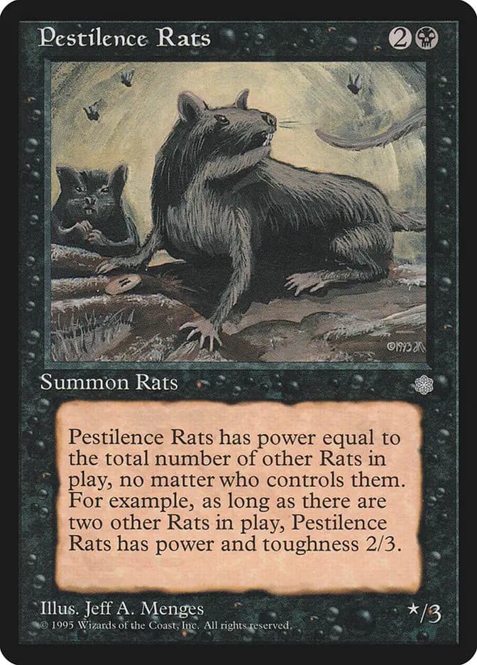 Card image of Pestilence Rats