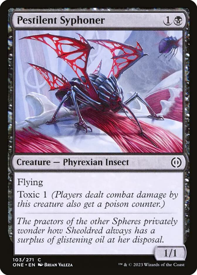 Card image of Pestilent Syphoner