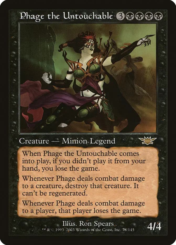 Card image of Phage the Untouchable