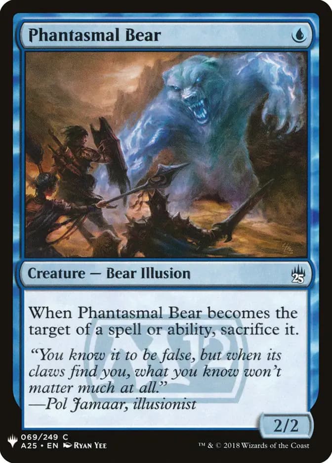 Card image of Phantasmal Bear