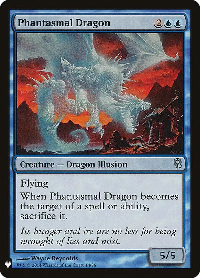 Card image of Phantasmal Dragon