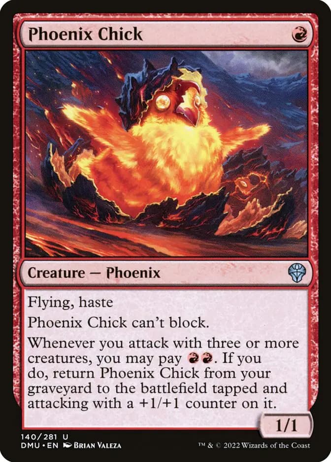 Card image of Phoenix Chick