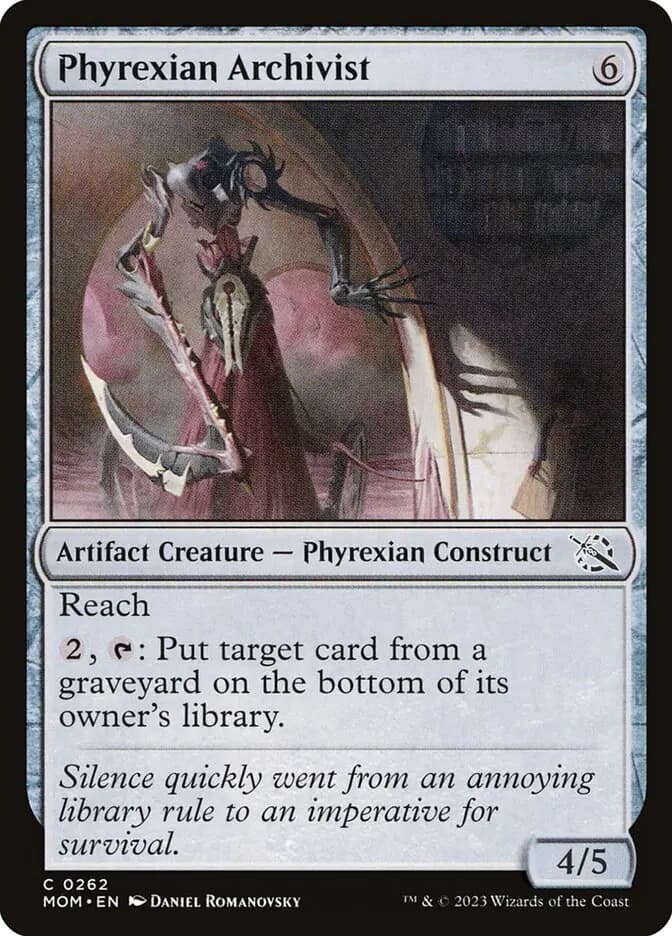 Card image of Phyrexian Archivist