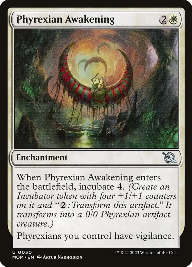 Card image of Phyrexian Awakening