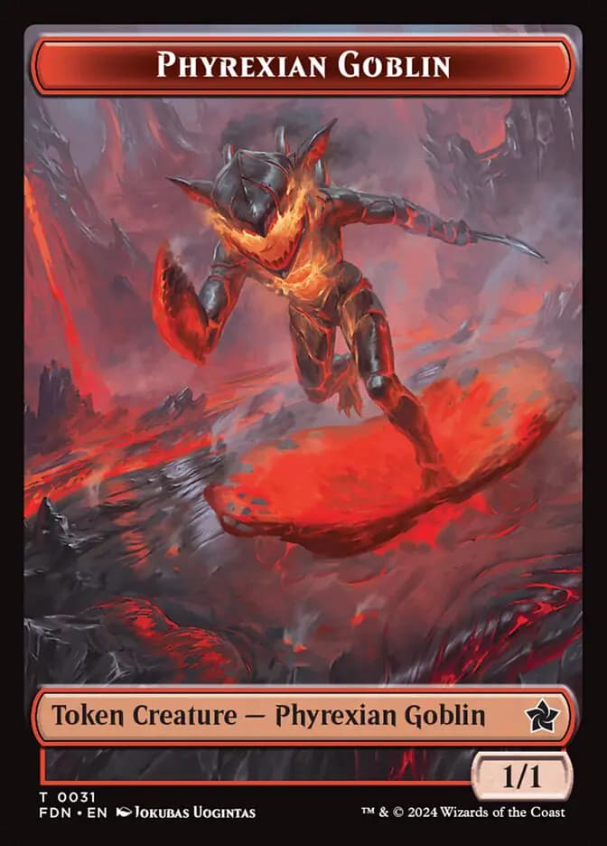 Card image of Phyrexian Goblin