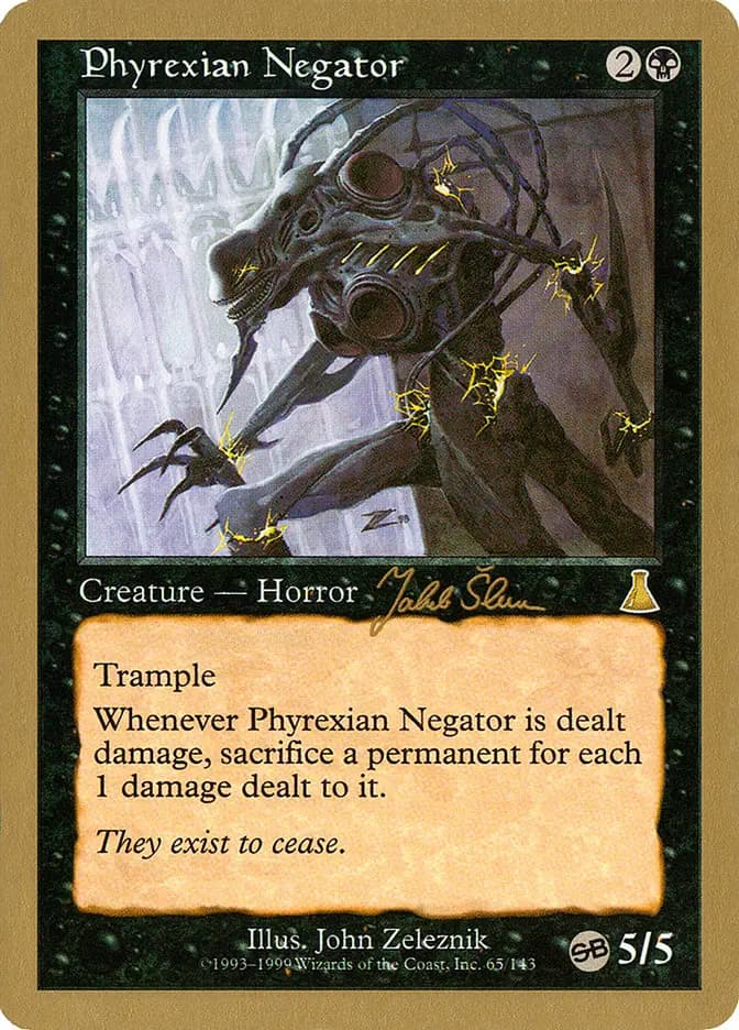 Card image of Phyrexian Negator