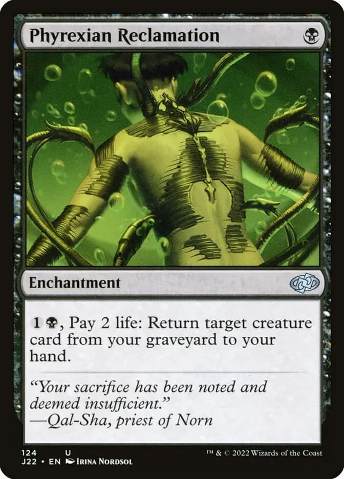 Card image of Phyrexian Reclamation