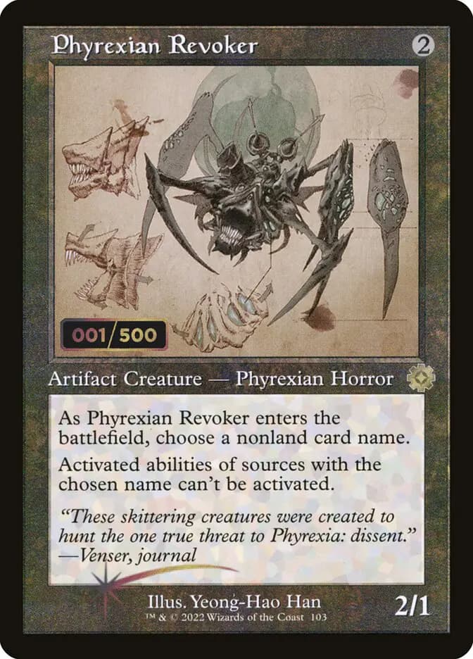 Card image of Phyrexian Revoker