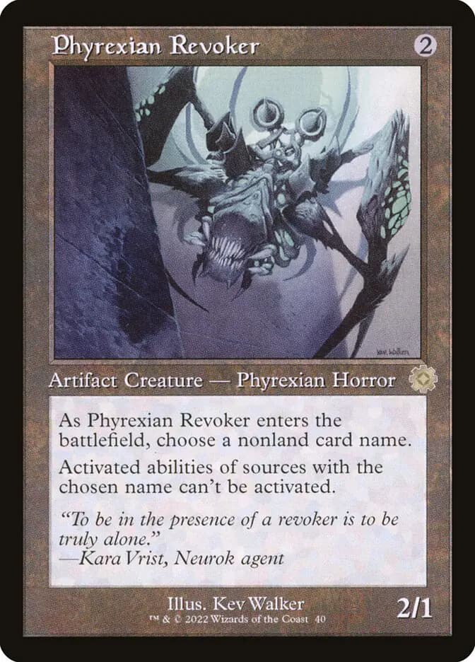 Card image of Phyrexian Revoker