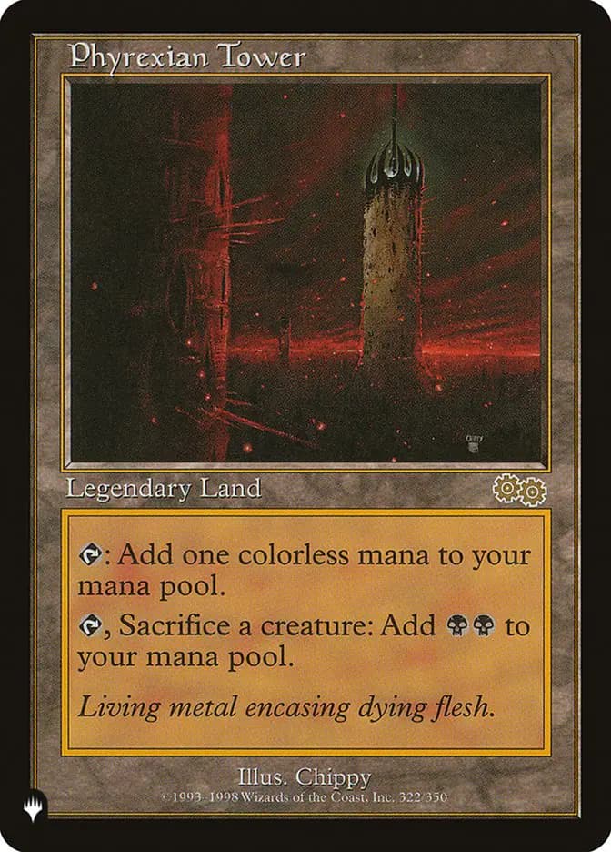 Card image of Phyrexian Tower