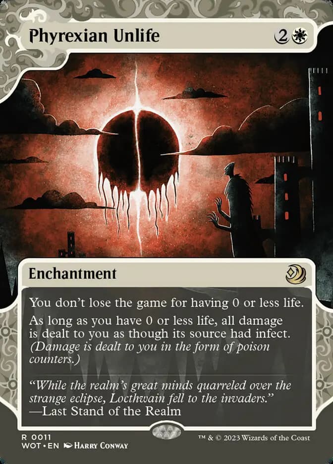 Card image of Phyrexian Unlife