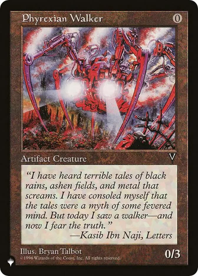 Card image of Phyrexian Walker