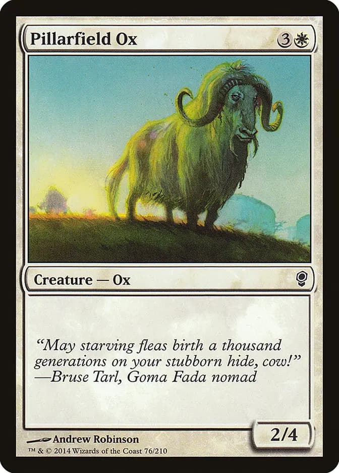 Card image of Pillarfield Ox