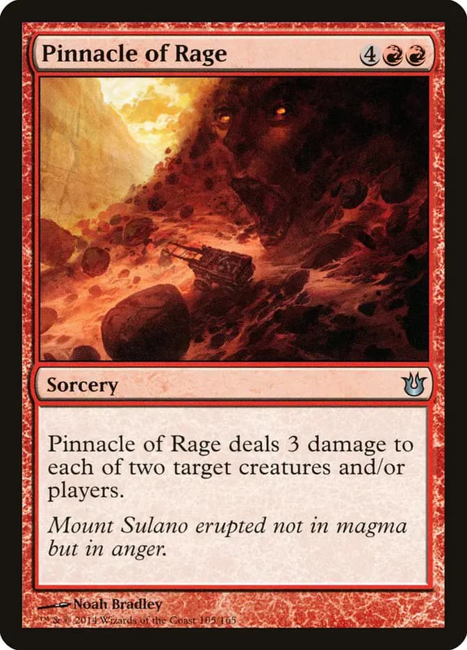 Card image of Pinnacle of Rage