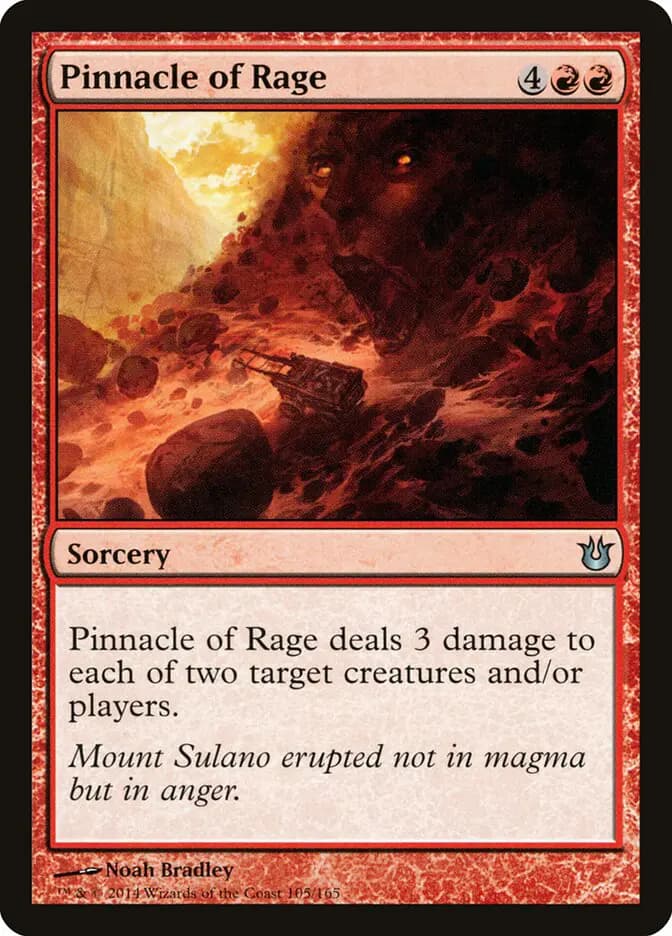 Card image of Pinnacle of Rage
