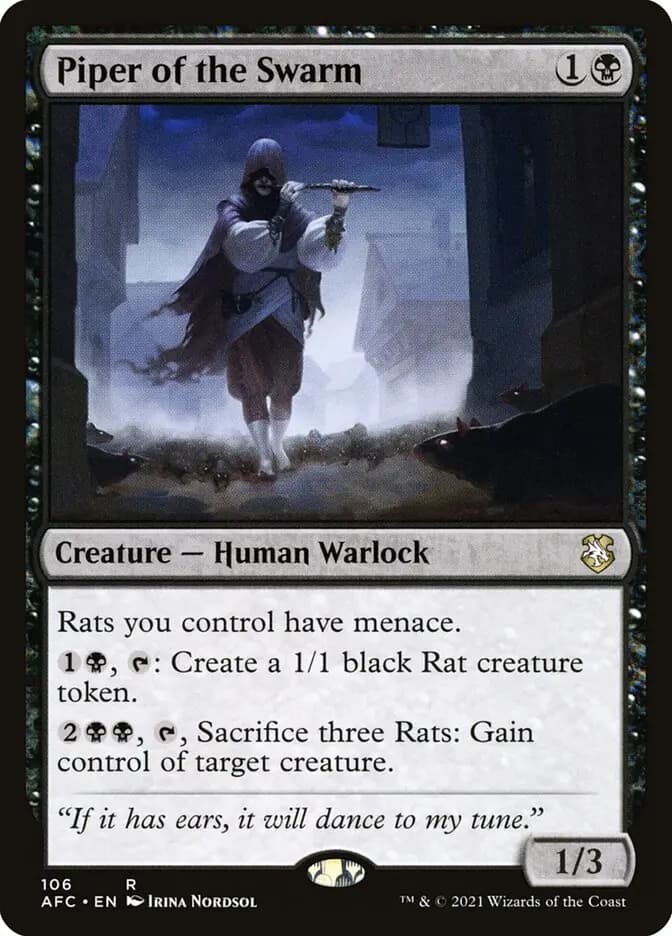 Card image of Piper of the Swarm