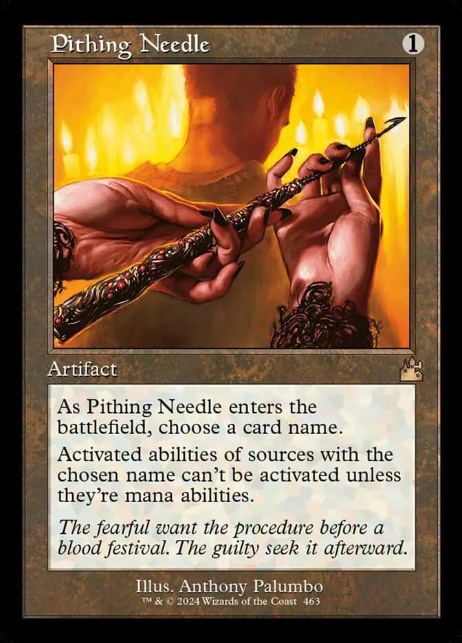 Card image of Pithing Needle