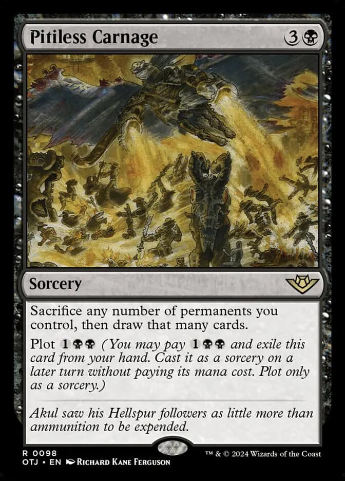 Card image of Pitiless Carnage