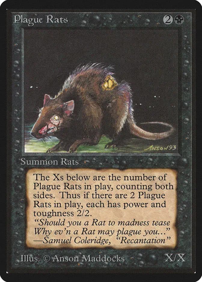 Card image of Plague Rats