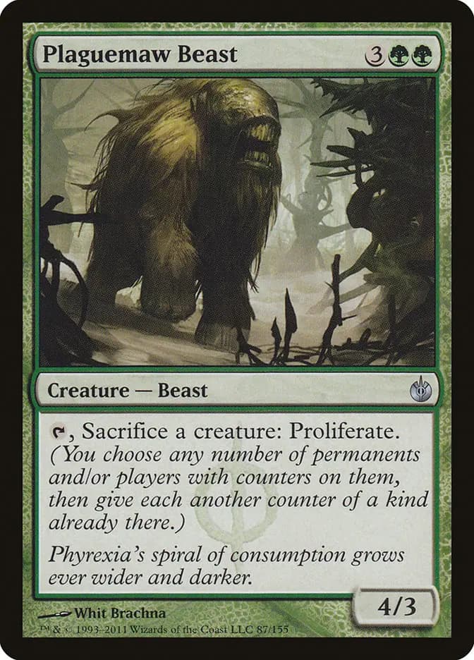 Card image of Plaguemaw Beast
