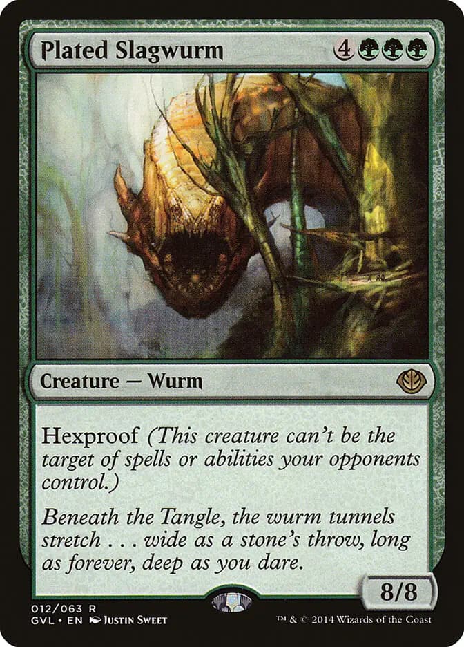 Card image of Plated Slagwurm