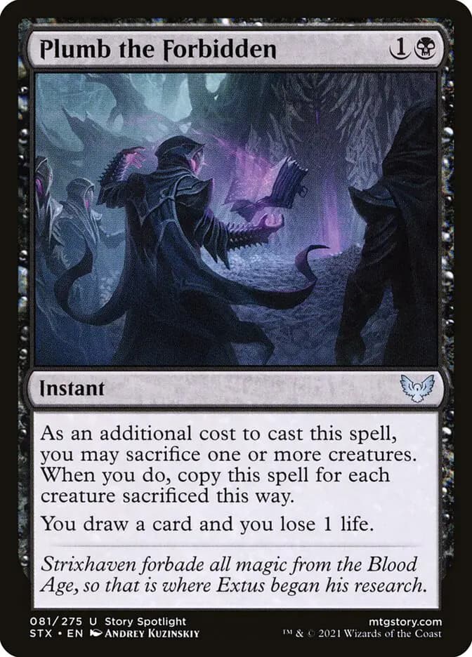 Card image of Plumb the Forbidden